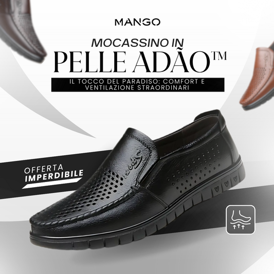 Mocassino In Pelle Adão™ - Pre Black Friday Sconto 50%