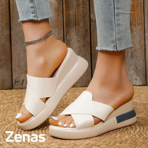 Sandalo in Pelle Ortopedico Comfort Zenas | Oferta di Black Friday