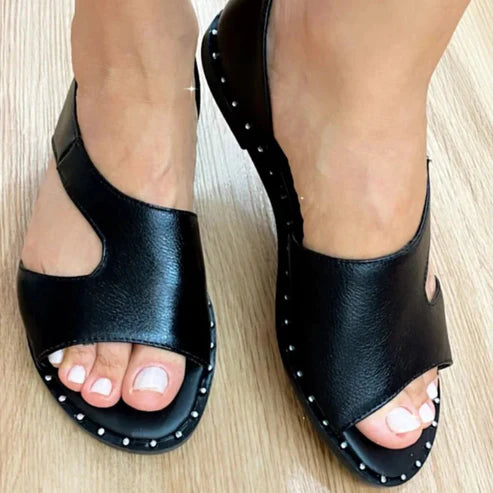 Sandalia in Pelle Pregiata - Sofia® | PAGHI 1 E NE RICEVI 2!