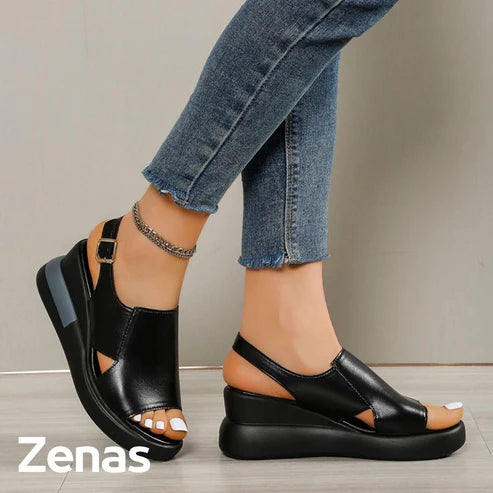 Sandalo in Pelle Ortopedico Comfort Zenas | Oferta di Black Friday